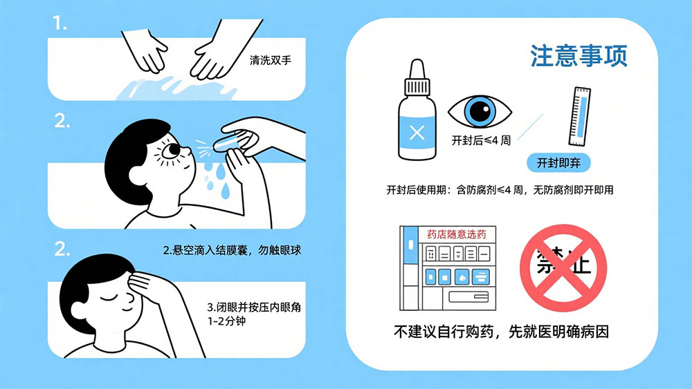 如何正确滴用眼药水? 如何正确滴用眼药水?