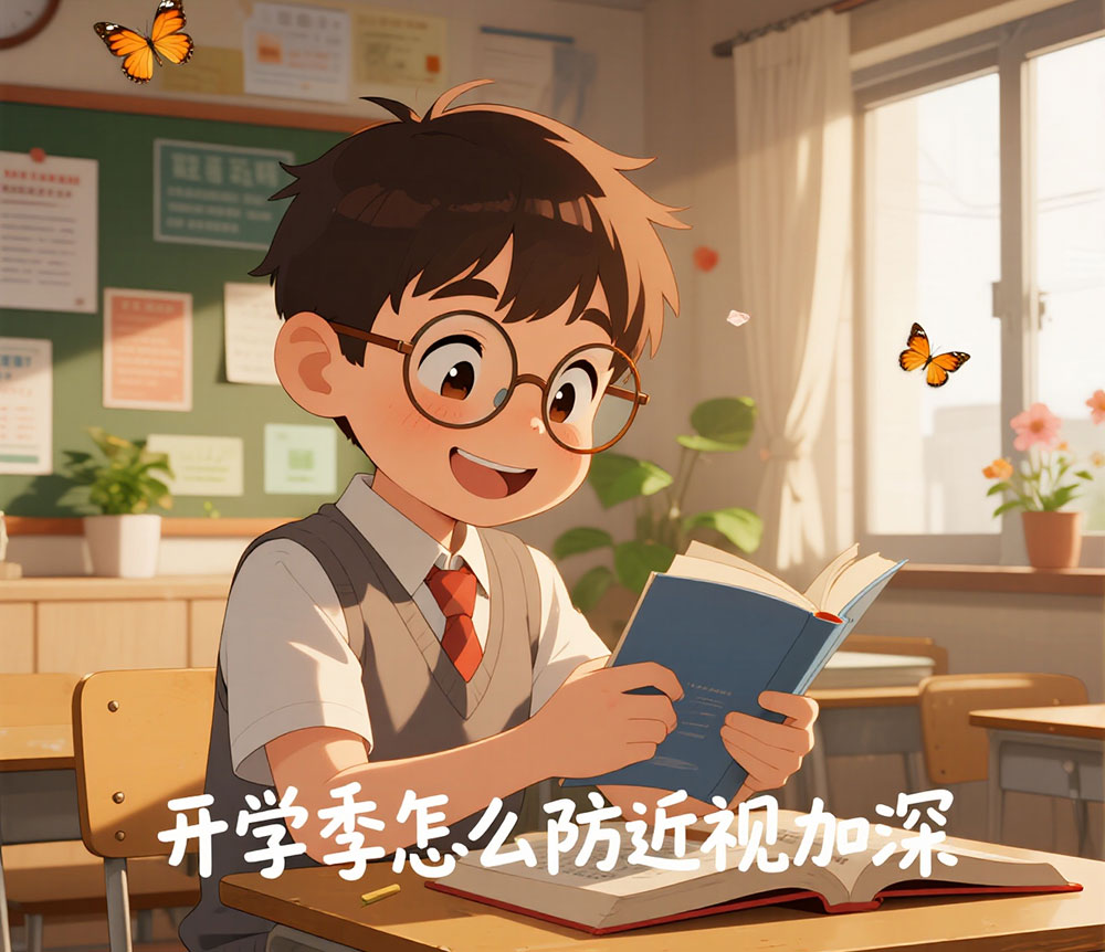 开学季怎么防近视加深？